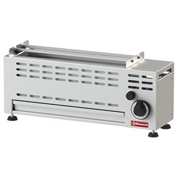 Grill Brochettes gaz - 1 bruleur - 1 x7 KW - Diamond - GBG1-7