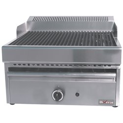 Grill-vapeur gaz avec grille de cuisson en fonte -Top- - Diamond - WR-GV64-41