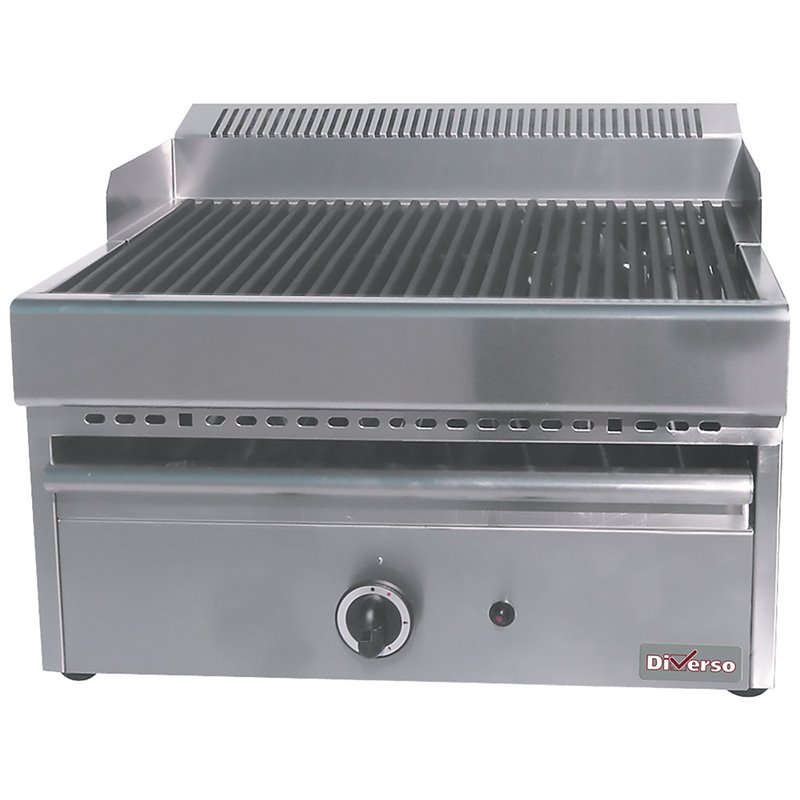 Grill-vapeur gaz avec grille de cuisson en fonte -Top- - Diamond - WR-GV64-41