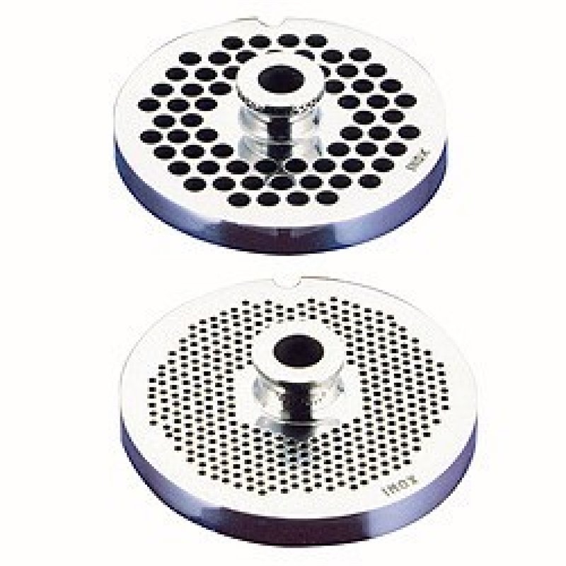 Grille en inox &Oslash; 6 mm, x hachoir N&deg; 12 - Diamond - G126