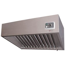 Hotte compl&egrave;te (9/9-2500 M3/h) 120 Pa, variateur, 4 filtres - Diamond - WR-K207-TV