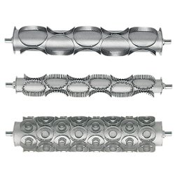 Kit : rouleau pizzas de &Oslash; 130 mm x OLM/20 - Diamond - OLM/24