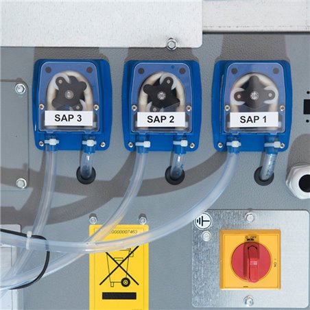 Doseur "p&eacute;ristaltique" (3 pompes) pour d&eacute;tergent liquide - Diamond - DPL-TS/N