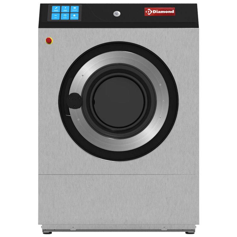 Lave-linge &agrave; sceller "inox" 23 kg, avec TOUCH SCREEN - Diamond - DRW23-TS/N