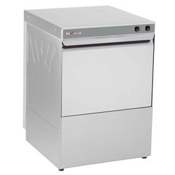 Lave-vaisselle panier 500x500 mm, avec pompe vidange et doseur de produit de lavage - Diamond - WR-LV50-MPD5