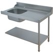 Table d'entr&eacute;e pour pr&eacute;lavage "droite" - Diamond - DTV-12