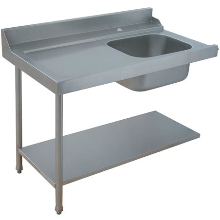 Table d'entr&eacute;e pour pr&eacute;lavage "gauche" - Diamond - GTV-12