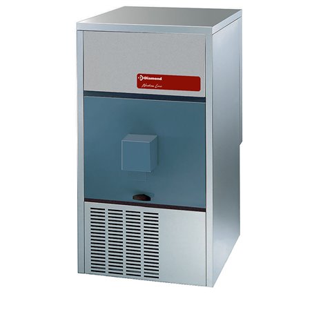 Machine &agrave; gla&ccedil;ons pleins 42 kg, avec distributeur - AIR - Diamond - ICE42DISPA-R2