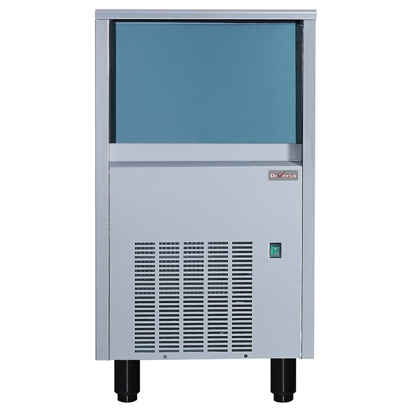 Machine &agrave; gla&ccedil;ons pleins (22 gr) 41kg/24h,avec r&eacute;serve 15 kg inox - Diamond - WR-SP41-A/R2X