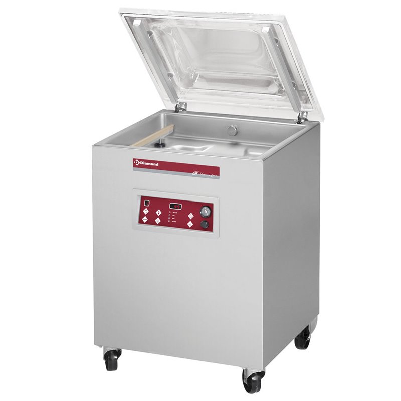 Machine sous-vide, chambre 600x475xh200 mm - 63 m3/h - Diamond - SC-120/S
