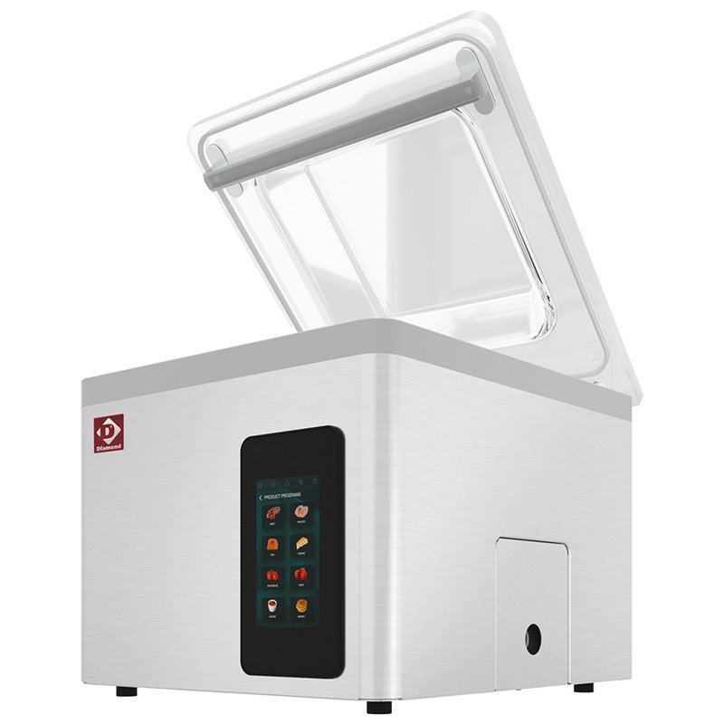 Machine sous-vide, cuve inox 370x420xh180 mm. 21 m3/h ecran TOUCH - Diamond - TA-90/IVAC