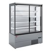 Meuble mural r&eacute;frig&eacute;r&eacute;, libre-service, portes battantes - FULL INOX - Diamond - MML13-FX
