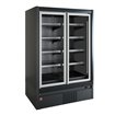 Meuble mural cong&eacute;lation, libre-service, portes battantes - FULL BLACK - Diamond - TCM20-D5