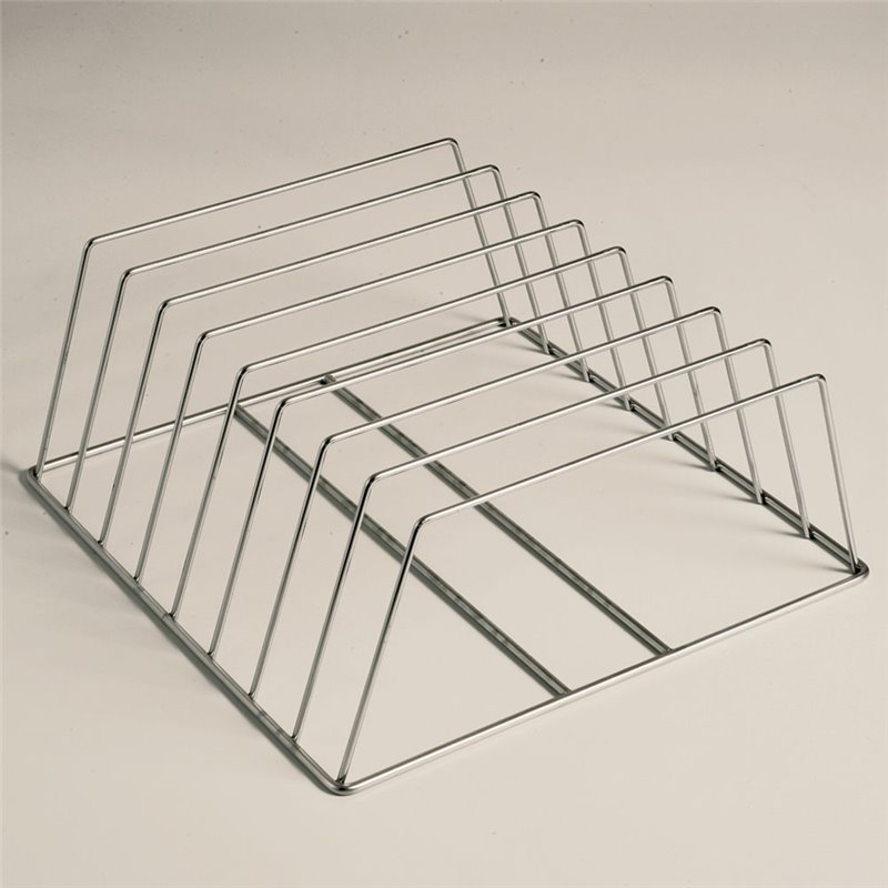 Support inox pour 8 plats gastro, h60 mm - Diamond - DITL-68