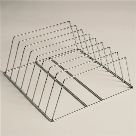 Support inox pour 8 plats gastro, h60 mm - Diamond - DITL-68