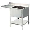 Plonge 1 cuve et 1 &eacute;gouttoir - Diamond - L1411VS-D