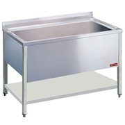 Plonge 1 cuve 1360x500xh400 - Diamond - LB1611-D
