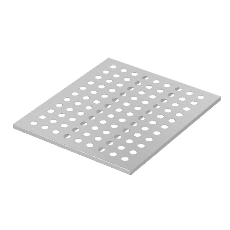 Etag&egrave;re de fond inox pour compartiment avec porte - Diamond - K-PF