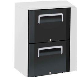 Kit bloc tiroirs (1/2 + 1/2) x RLB&hellip; - Diamond - L2P