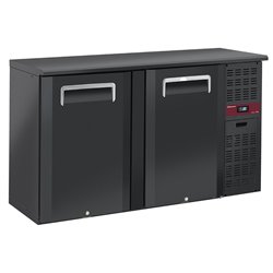 Refroidisseur de bouteilles 2 portes, 320 litres, pieds r&eacute;glables - Diamond - RLB2-2P