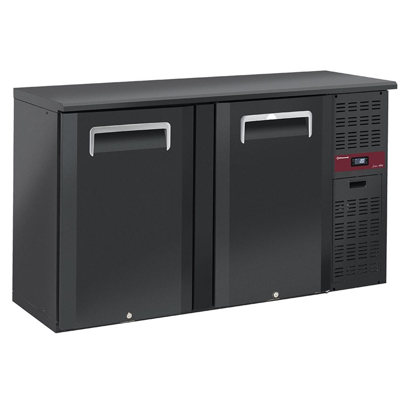Refroidisseur de bouteilles 2 portes, 320 litres, pieds r&eacute;glables - Diamond - RLB2-2P