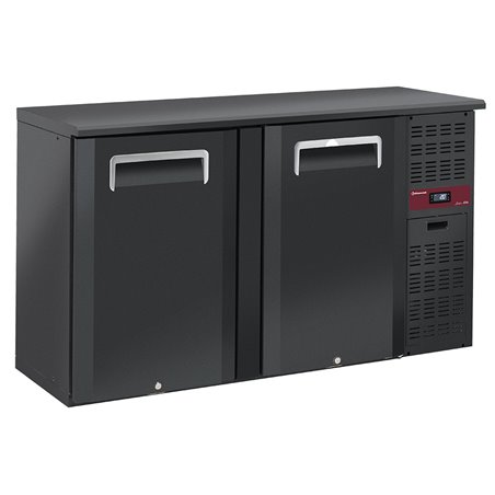 Refroidisseur de bouteilles 2 portes, 320 litres, pieds r&eacute;glables - Diamond - RLB2-2P
