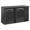 Refroidisseur de bouteilles 2 portes, 320 litres, pieds r&eacute;glables - Diamond - RLB2-2P