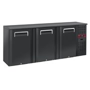 Refroidisseur de bouteilles 3 portes, 500 litres, pieds r&eacute;glables  - Diamond - RLB3-3P