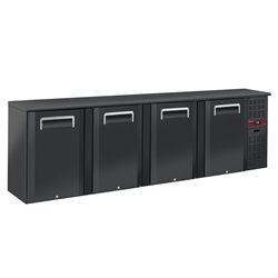 Refroidisseur de bouteilles 4 portes, 620 litres, pieds r&eacute;glables  - Diamond - RLB4-4P