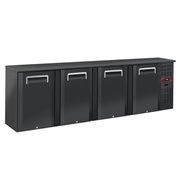 Refroidisseur de bouteilles 4 portes, 620 litres, pieds r&eacute;glables  - Diamond - RLB4-4P
