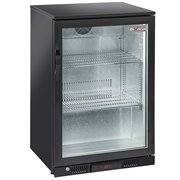 Refroidisseur de bouteilles "arri&egrave;re bar"  ventil&eacute;, 1 porte vitr&eacute;e battante - Diamond - WR-TAB1-B1
