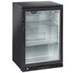 Refroidisseur de bouteilles "arri&egrave;re bar"  ventil&eacute;, 1 porte vitr&eacute;e battante - Diamond - WR-TAB1-B1