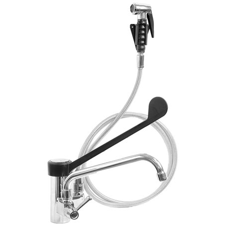 Robinet mitigeur, commande &agrave; coude et douchette estract. (Sortie MONO) - Diamond - CW5001-MT