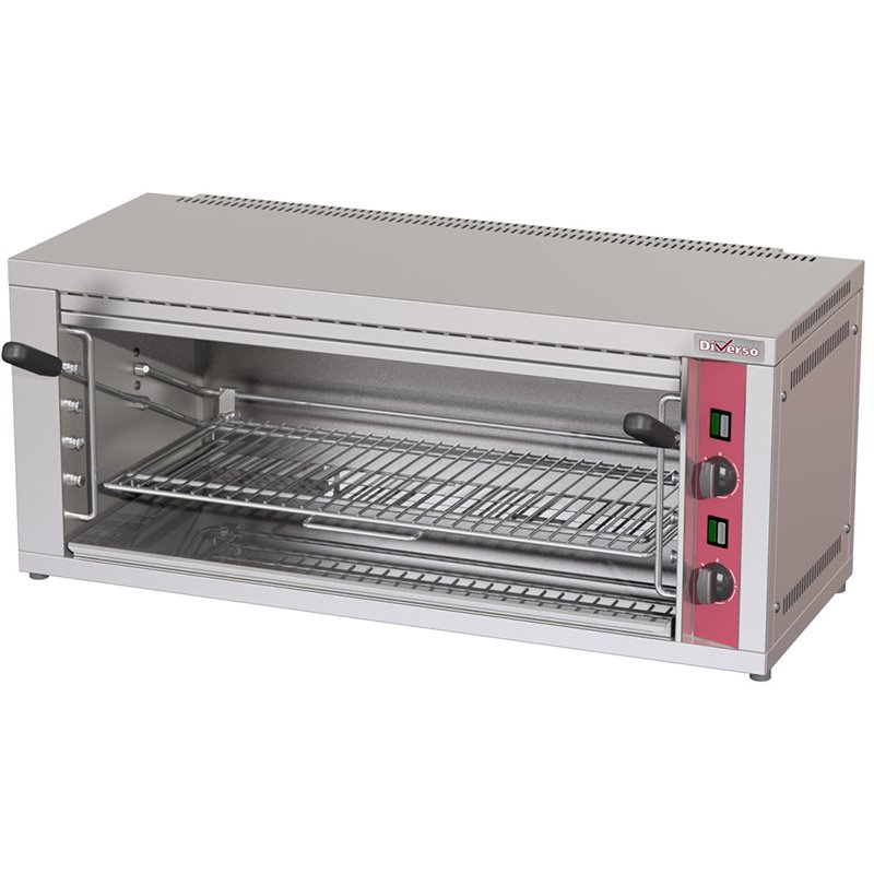 Salamandre &eacute;lectrique, avec grille r&eacute;glable par levier - Diamond - WR-ES70-51