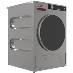 S&egrave;che-linge "Inox-Titanium", avec condenseur 6,5 Kg - Diamond - SL65-NC