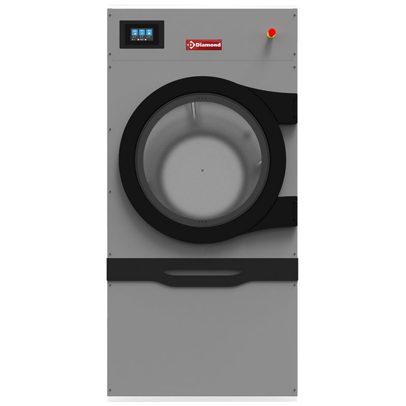 S&eacute;choir rotatif gaz, capacit&eacute; 14 kg, avec rotation altern&eacute;e TOUCH SCREEN - Diamond - DSG-14/TS-N
