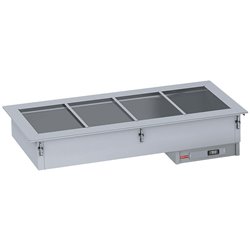 El&eacute;ment Bain marie 3x GN 1/1  - &agrave; sec - statique - Diamond - IN/BX12-PSCX