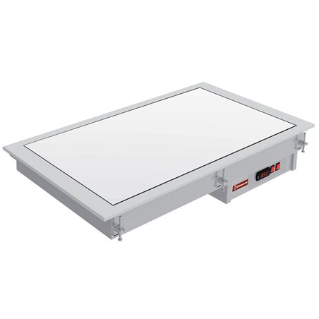 El&eacute;ment vitroc&eacute;ramique blanche 4x GN 1/1 - Diamond - IN/VCX15-PWT