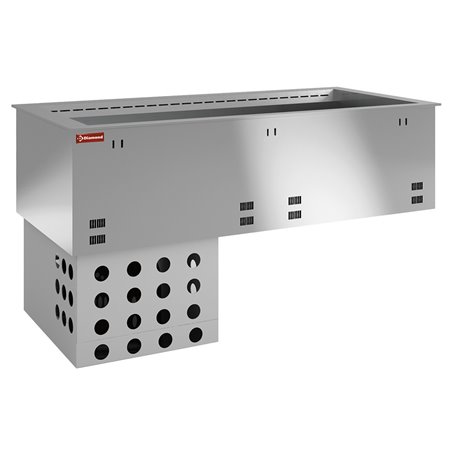 El&eacute;ment cuve r&eacute;frig&eacute;r&eacute;e, ventil&eacute;e, 4x GN 1/1 - Diamond - DPA/RCV15-R2