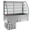 El&eacute;ment cuve et vitrine sur 3 niveaux ferm&eacute;e, r&eacute;frig&eacute;r&eacute;es, ventil&eacute;es, 2x GN 1/1 - Diamond - DPA/RVF308-R2