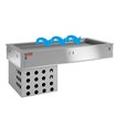 El&eacute;ment top r&eacute;frig&eacute;r&eacute;, ventil&eacute;, 2x GN 1/1 - Diamond - DPA/TRV08-R2