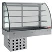 El&eacute;ment top et vitrine sur 3 niveaux ferm&eacute;e, r&eacute;frig&eacute;r&eacute;s, ventil&eacute;s, 3x GN 1/1 - Diamond - DPA/TVF312-R2