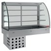El&eacute;ment top et vitrine sur 3 niveaux ferm&eacute;e, r&eacute;frig&eacute;r&eacute;s, ventil&eacute;s, 5x GN 1/1 - Diamond - DPA/TVF318-R2