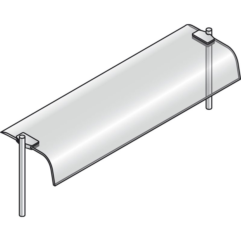 Superstructure avec vitre courbe - Diamond - DPA/V108
