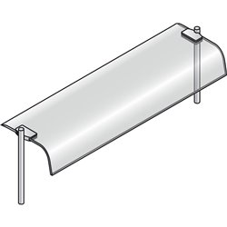 Superstructure avec vitre courbe - Diamond - DPA/V115