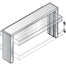 Superstructure avec coupole, remont&eacute;e automatique - Diamond - IN/CM08