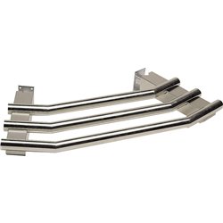 Rampe &agrave; plateaux tubulaire d'angle 45&deg; (externe AE45) - Diamond - RE4