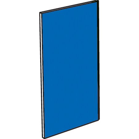 Panneau de d&eacute;coration lat&eacute;ral "bleu" - Diamond - S80/HBL