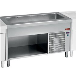 El&eacute;ment cuve r&eacute;friger&eacute;e sur meuble 4x GN 1/1 - Diamond - S80/RCT15-R2