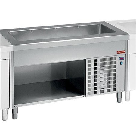 El&eacute;ment cuve r&eacute;friger&eacute;e sur meuble 4x GN 1/1 - Diamond - S80/RCT15-R2